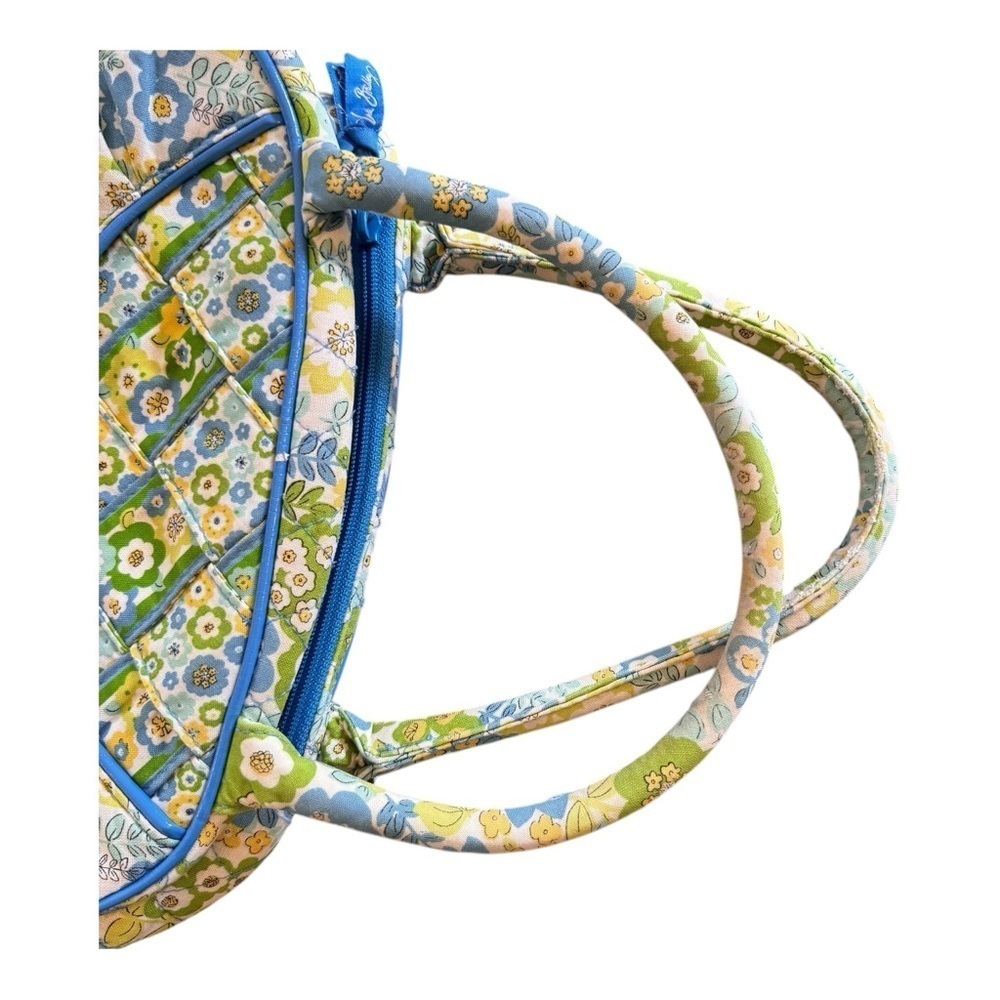 Vera Bradley Med Bowler Bag in English Meadows Print - Picture 6 of 9